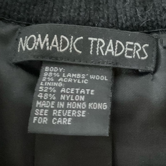 Nomadic Traders Wool Zippered Cardigan Sweater - Picture 5 of 12